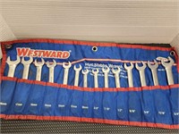 Westward 14pc stubby wrench set