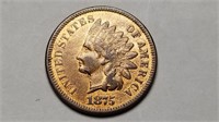 1875 Indian Head Cent Penny High Grade Rare