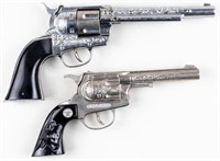 2 HUBLEY RIC-O-SHAY CAP GUNS