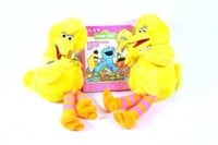 2 Big Bird Stuffies & Easter Egg Color Kit 2 of 2
