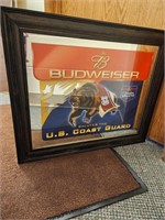 Budweiser Salutes the U.S Coast Guard framed