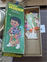 Vintage Winking Winny Paper Doll