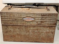 Craftsman Heavy duty metal tool box w/ Assorted