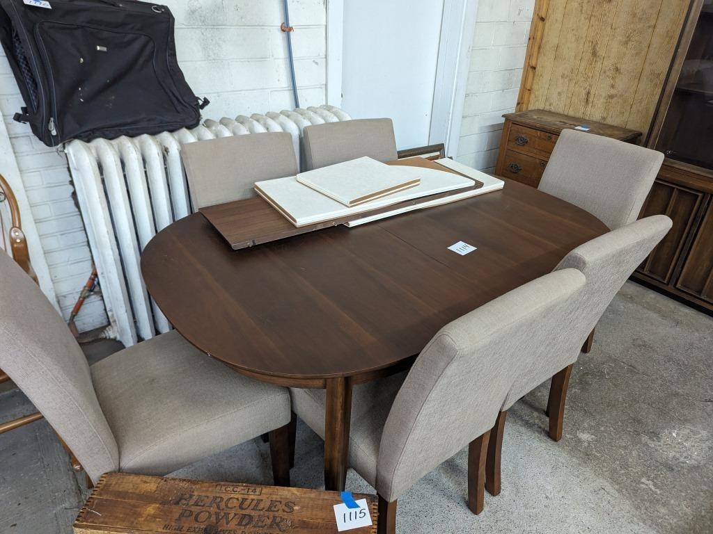 Dining Table & 6 Chairs - 40" x 62"
