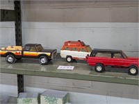 Vintage Nylint & Tonka Trucks