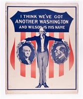 WOODROW WILSON 1912 CAMPAIGN POSTER