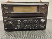 Nissan car/truck stereo.
Untested.