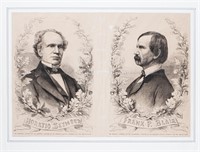 1868 SEYMOUR AND BLAIR MAGAZINE JUGATE