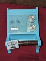 Vintage Nobility Radio/Toilet paper dispenser