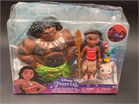 Disney Princess Moana & Maui Toy Set Figures