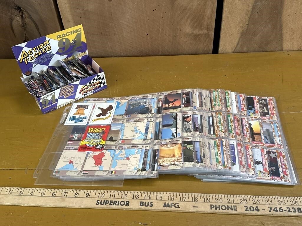 Desert storm cards and action packed