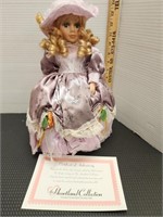The Heartland Collection. Musical Porcelain doll