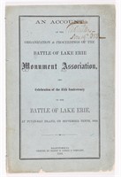 BATTLE OF LAKE ERIE 45TH ANNIVERSARY BOOK 1858