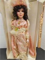 Series 2008 Vanessa Collection porcelain doll.