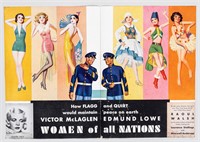 WOMEN OF ALL NATIONS MOVIE ADVERTISEMENT POSTER