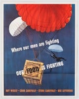 WHERE OUR MEN ARE FIGHTING POSTER