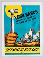 WWII DEPARTMENT OF LABOR POSTER