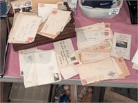 Vintage envelopes/ stamps