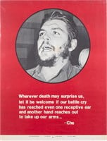 CHE GUEVARA YOUNG SOCIALIST ALLIANCE POSTER