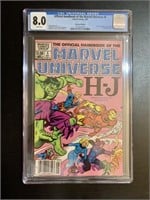 Vintage 1983 Handbook of Marvel Universe #5 Comic