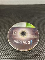 Xbox 360 Portal 2 game.  no case
