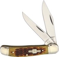Rough Ryder RR043 Copperhead Amber Bone Knife