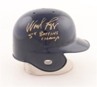 Autographed Wade Boggs Red Sox Mini Helemt