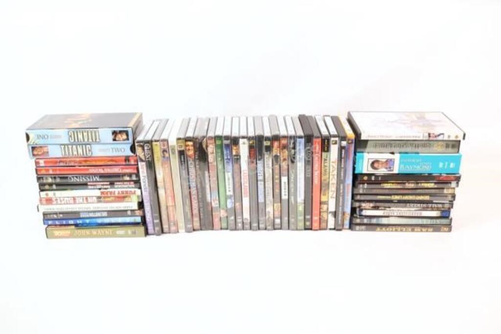 Collection of DVD and VHS Movies