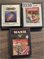 Jungle Hunt, MASH, and Journey Atari Game Lot