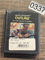Sealed Atari Outlaw Game  (Dining Room)