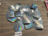 Large Lot Holographic Base Ball Team Stickers