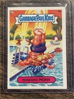 NoseDive Noah Garbage Pail Kids Collector Card in