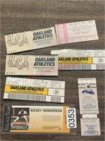 90's Lot of Sports Tickets (Dining Room)