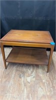 MID-CENTURY SOLID WOOD LANE RHYTHM END TABLE WITH