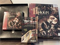 4 Disc The 11th Hour and Book Game (living room)