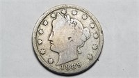 1889 Liberty V Nickel Rare
