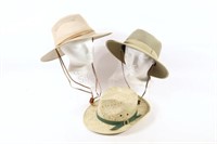 Selection of 3 Men's Summer Hats