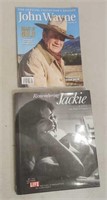 John Wayne Collector Magazine and Jackie Hardcover