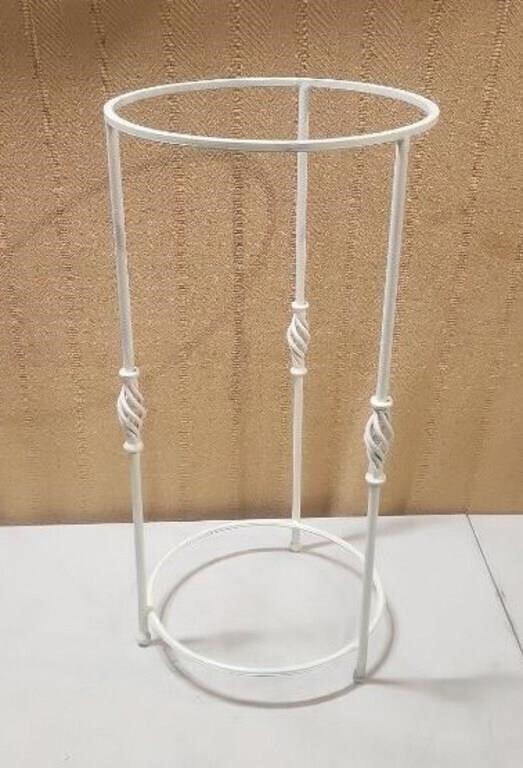 14W×30H Wrought-Iron Plant Stand