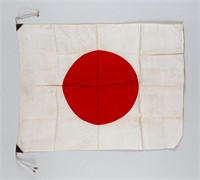 WWII JAPANESE MEATBALL FLAG