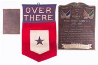 WWI SOLDIER OVERSEAS HOME SIGNS