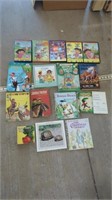 CHILDRENS DVDS AND BOOKS