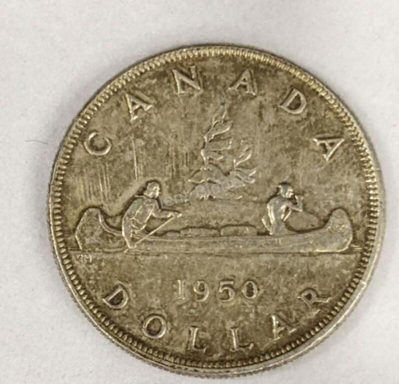 1950 Canada Silver Dollar