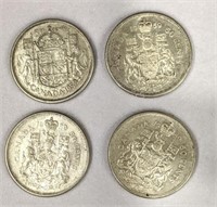 1958 & 1959 Canada Silver Dollars