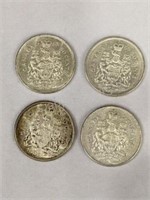 1965 Canada Half Dollars