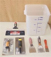 Trowels, Putty and Taping Knives, Square