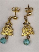 CDN Royal Mountie Police Earrings