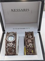 Kessaris Matching Watch & Bracelet Set