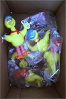 RARE-Sealed Sesame Street BERT Figurine x 15