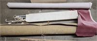 CARPET ROLL AMD OTHER ROLL OF CLOTH AND CURTAIN